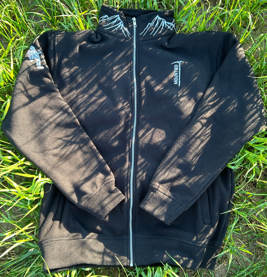 mounted fleece